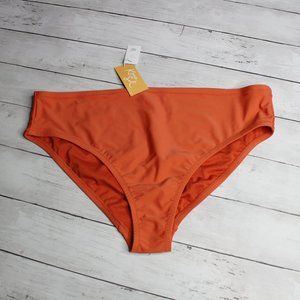Kona Sol Swimwear Women's Bikini Plus Size 16W 18W Swimsuit Bottoms